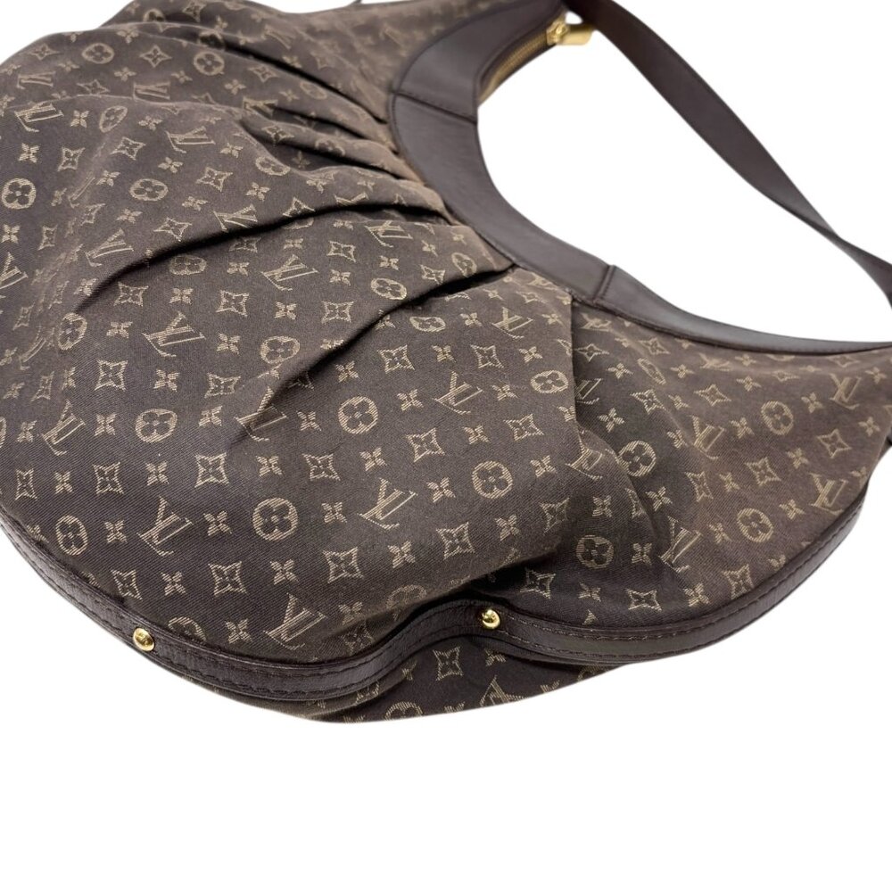 LOUIS VUITTON Vintage Monogram Rhapsody Crossbody Bag Brown Gold Canvas [106263] - Picture 8 of 14